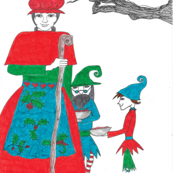 Mother Christmas Christmas Card